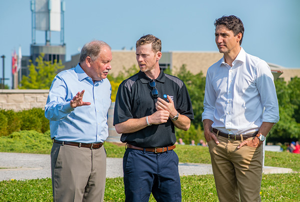 Thủ tướng Justin Trudeau tới thăm Niagara College, Canada